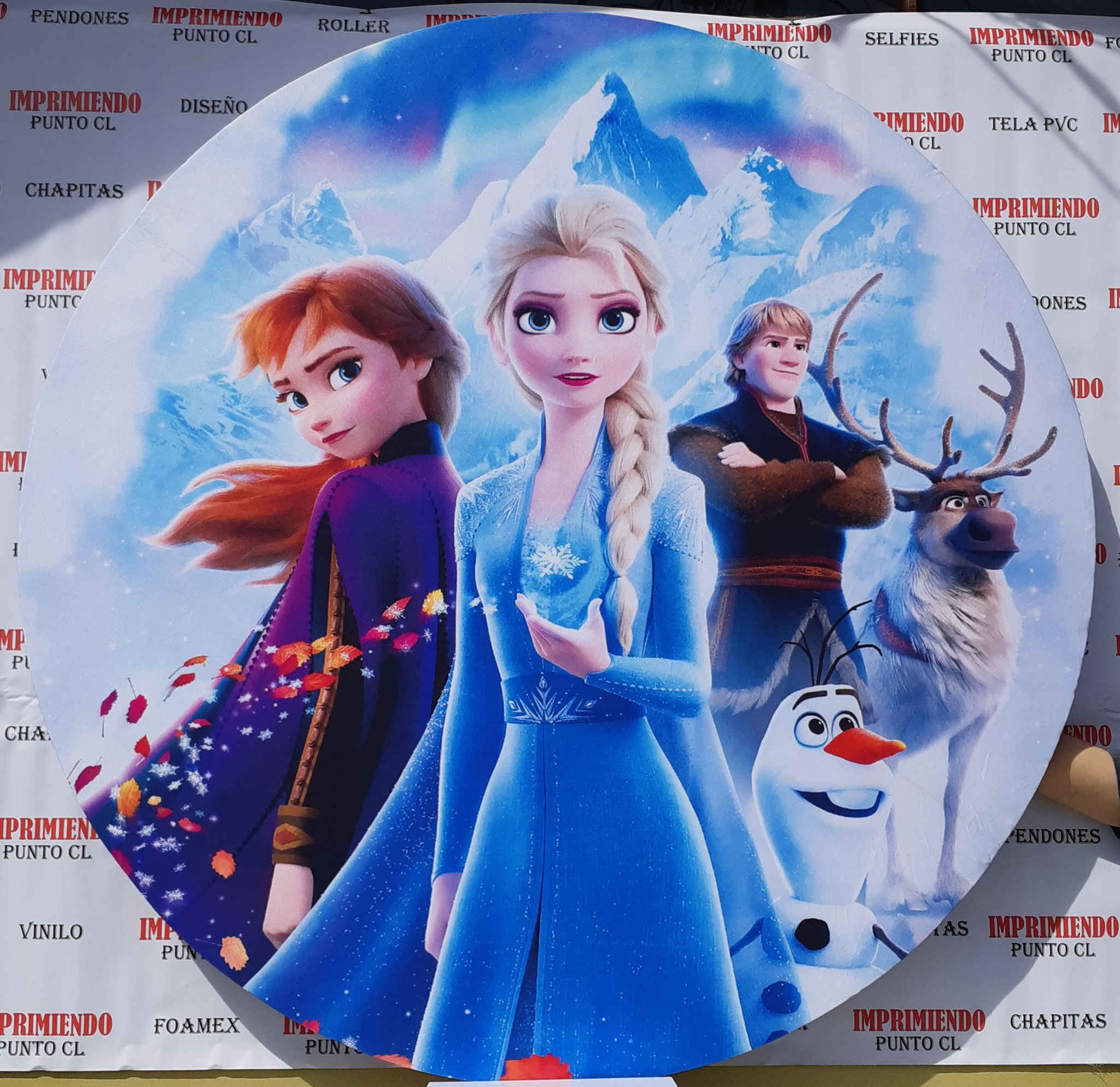 frozen-1 Frozen-1 Fundas de tela sublimada para candy - Imagen 3