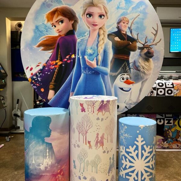 Frozen-1 Fundas de tela sublimada para candy