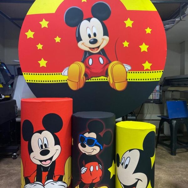 Mickey-1 Fundas de tela sublimada para Candy Bar