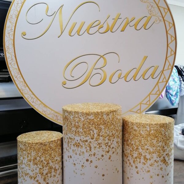 Adulto Boda-1 Fundas de tela sublimada para Candy Bar