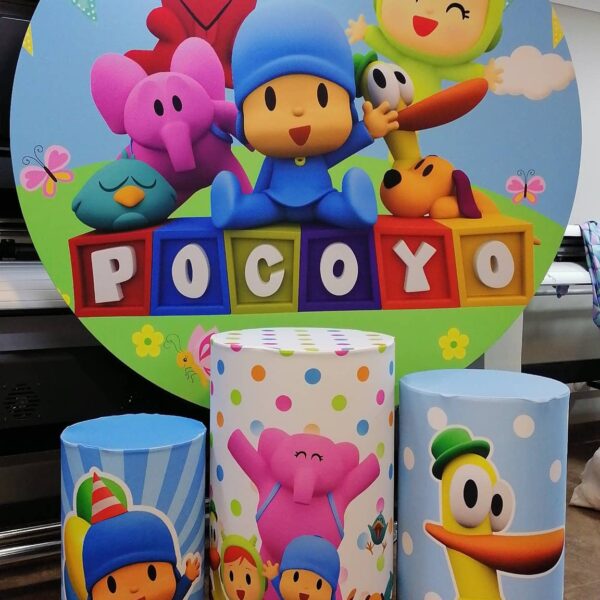 Pocoyo Fundas de tela sublimada para Candy Bar