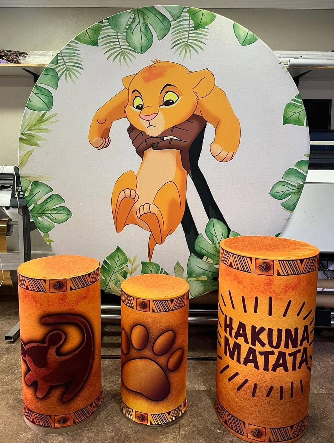 set-reyleon-1 Rey León-1 Fundas de tela sublimada para Candy Bar - Imagen 1