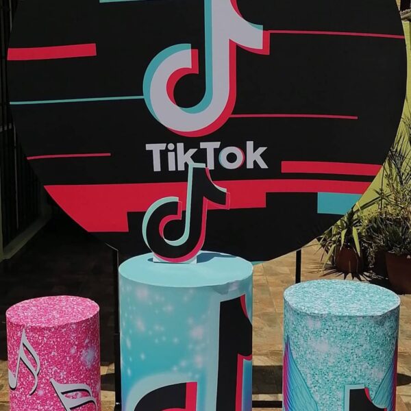 TikTok-1 Fundas de tela sublimada para Candy Bar